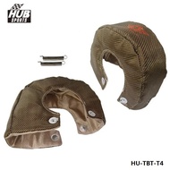 RACING - TITANIUM T4 Turbo Charger Cover Turbo Blanket Heat Shield Cover High Quality HU-TBT-T4