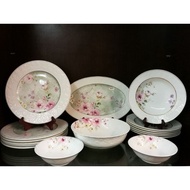 VANTAGE DINER SET 16PCS PRIMROSE EMBOSSED