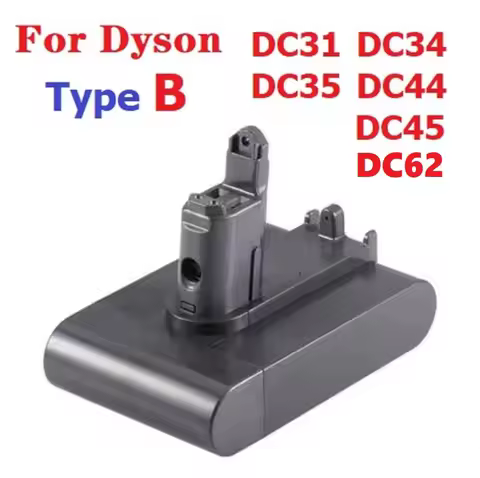 Suitable for Dyson vacuum cleaner battery DC31 DC34 DC35 DC44 DC45 DC72 DC74 V6 V7 V8 V10 rechargeab