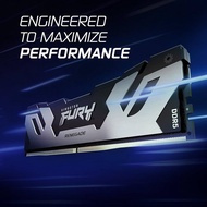 Kingston Fury Renegade DDR5 16GB 6400MHz CL32 of Gaming Desktop DIMM Memory Ram - Silver