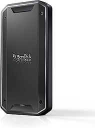 SanDisk Professional 4TB PRO-G40 SSD - Up to 3000MB/s, Thunderbolt 3 (40Gbps), USB-C (10Gbps), IP68 