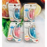 DENTAL WORKS I-shaped interdental brush, 5 pieces, OKAMURA, Japanese quality