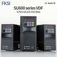 SU600 VFD 0.75KW 1.5KW 2.2KW 3.7KW 5.5KW 220V/380V 3 phase output Frequency Converter/Adjustable Spe