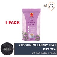 Red Sun Mulberry Leaf Diet Tea (20 Tea Bags / Pack)