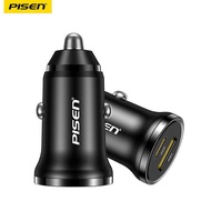 Pinsheng PD Car Charger One for Two USB Multi-Function Smart Car Charger 30W Charger Apple Android F