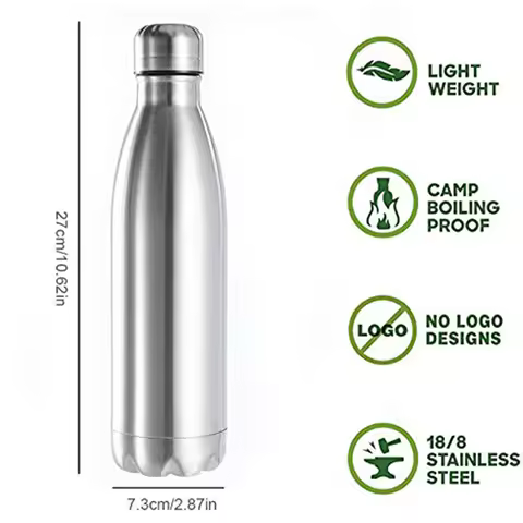 Insulated Sports Water Bottle Portable Vakuumflaska Drink Bottle Cool Water Bottle Sport Cycling Ket