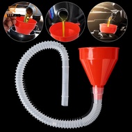 Portable Extended Infusion Tube Car Engine Funnel/ Automotive Petrol Filler Hopper with Detachable H