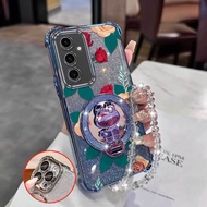 Mixed Size Roses Phone Case+Lanyard+Stand) Phone Case for Galaxy A26 5G/A53 5G/A51/A71 4G/A55 5G/A22