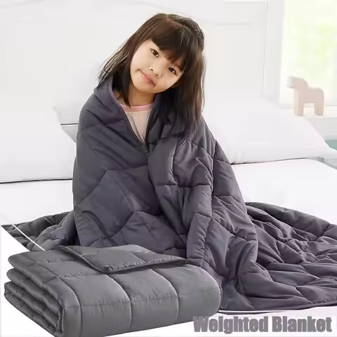 2025 New Weighted Blanket Decompression Sleep Aid Pressure Weighted Quilt Sleeping Blanket Heavy Bla