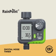RainPoint 1-Zone Digital Hose Timer w Water Limit Function [0.5-8 Bar Pressure, 35L/Min Flow Rate]