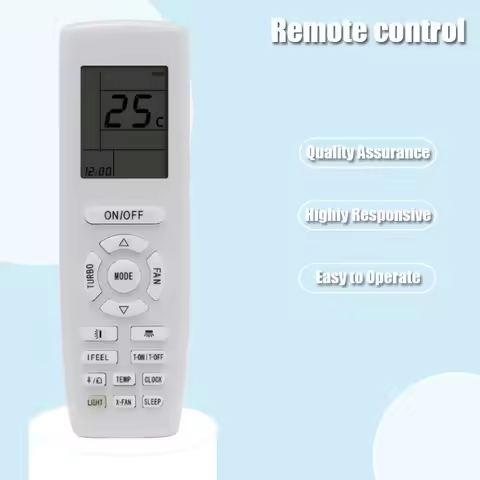 PERFASCIN YAP1F Replace Remote Control Fit for GREE A/C Air Conditioner YB1F2 YB1FA CM810N0240 CM400