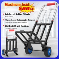 Trolley cart organizer Bearing 500KG Trolley Cart folding trolly Push Cart grocery cart Luggage Car