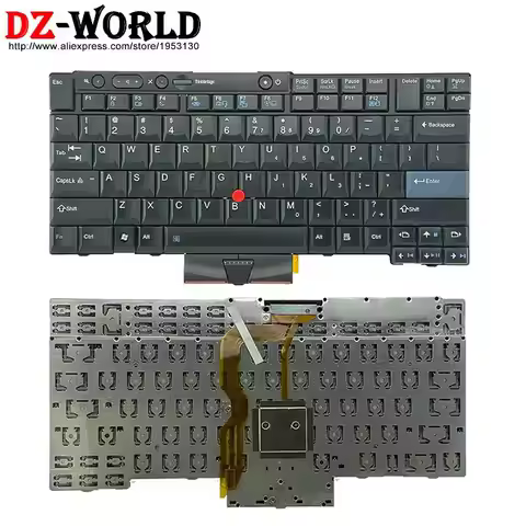US English Keyboard for Lenovo Thinkpad T410 T420 T510 W510 T420s X220 Tablet i Laptop 45N2141 45N22