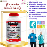 Glucosamine 1500mg Chondroitin 1200mg Kirkland Signature Mỹ- Giảm các triệu chứng đau nhức xương khớ