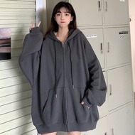S-6XL OVERSIZE ZIP UP HOODIE UNISEX HOODIE ZIPPER BIGSIZE ALLSIZE SML XL XXL 3XL 4XL 5XL