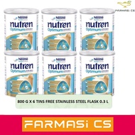 Nestle Nutren Optimum Active Adults Complete Nutrition 800g X 6 Tins EXP: 11/2025