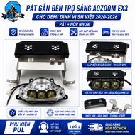 Aozoom EX3 Spotlight Mounting Pad for Sh Viet Locator 2020-2026 Pat + Plastic Box