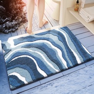 Nordic Minimalist Home Bathroom Door Mat Strong Absorbent Bathroom Floor Mat Toilet Door Carpet Hous