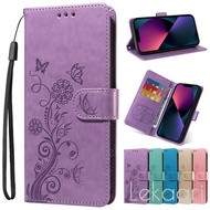 Butterfly Flip Case for Vivo Y38 Y39 Y50 Y56 Y76 Y77 Y76s T4 T4X T3 T3X T1X S20 IQOO Z10 Z9X Z9s Z7i