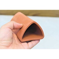 Fish cave, large triangle, pleco cave, pleco ceramic cave, ceramic fish cave, fish shelter cave, orn