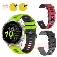 For Garmin Forerunner 970 Strap Silicone Band Wristband Garmin Forerunner 970 Screen Protector Film 