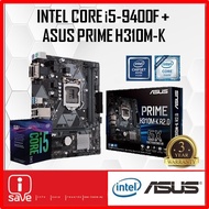 P.W.P. Intel Core i5 9400F Processor + ASUS Prime H310M-K Motherboard