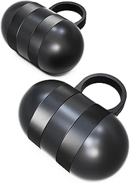 Synergee Cardio Hand Weights. Steel Hand Weights Dumbbell Set with Anti-Slip Silicone Finger Loop fo