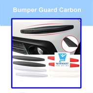 Bumper Guard Pelindung Sudut Bemper 2pcs Bamper Mobil Carbon Tahan Bentur Aksesoris Variasi Mobil To