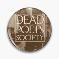 Dead Poets Society Film  Soft Button Pin Clothes Badge Women Funny Creative Brooch Fashion Lover Gif