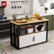 HS Movable Kitchen Island Table Kitchen Storage Rack Island Kitchen Island Table Movable Kitchen She