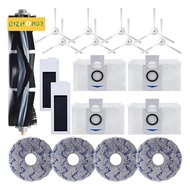 19Pcs Replacement Parts for ECOVACS Deebot T20 Omni/Max/Pro,Ecovacs T20 Max Vacuum Cleaner Accessories Kit