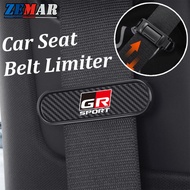 Toyota GR Universal Car Seat Belt Limiter Car Seat Belt Buckle Clamp Car Seat Belt Fixing Adjuster C