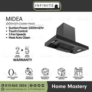 Midea MCH-90B88 Cooker Hood 1500m3/H