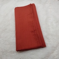hijab segiempat paris premium ukuran 115x115 warna MERAH BATA/kerudung segiempat paris premium warna