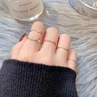 Ring Set of 5 Piece with stones