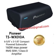 Pioneer TS-WX010A - 6-5/8" x 3-1/8" - 160w Max Power - Compact Powered Subwoofer