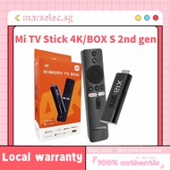 Instock--Xiaomi Mi TV Stick 4K/XIAOMI BOX S 2nd gen 4K HDR Android TV Chromecast WiFi Bluetooth Netflix