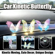 Moving Car Console Ornament Mesmerizing Butterfly Decor Kinetic Unique Accessories