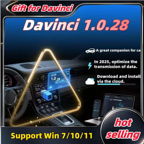 2025 davinci 1.0.28 Software Support Win 7/10/11 davinci 1.0.30 Work on KESS/KTAG