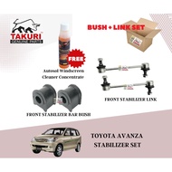 [DIRECT FACTORY] TOYOTA RUSH F700 AVANZA FRONT STABILIZER BAR BUSH ABSORBER LINK STABILIZER LINK***TAKURI BRAND***