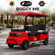 ★LEM★ M8 ELECTRIC BUGGY 6 SEATER SUITABLE FOR COMMERCIAL USE RECHARGEABLE GOLF CAR