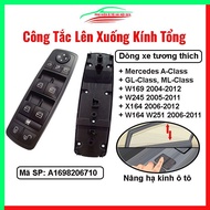 Mercedes A-Class W169 master window switch 04-12 W245 05-11 GL-Class X164 06-12 ML-Class W164 06-11 