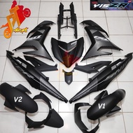 Yamaha Y15 Y15ZR V1 V2 Matt Black / Black Cover Set Sniper White V1 V2- Tanam 2K Exciter Body Cover