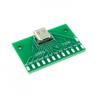 Type-c Female Test Board USB 3.1 with PCB Board 24P Female Connector Adapter Board Current Conduction