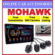 Free Installation and 360 Camera Mohawk Ms Series Car Android player With 3D 360 Reverse Camera 3D V