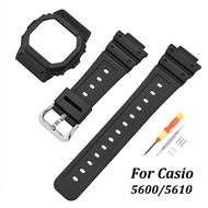 TPU Watch Band for Casio G-Shock Digital Watch Strap DW-5600E DW-5000 DW5600HR GW-M5610 GW-B5600 DW-