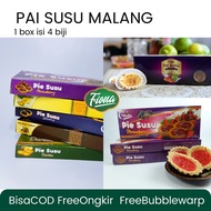 HOT Fiona Pie Pie Milk Durian Apple Strawberry Chocolate souvenir Typical Malang 1 pack contains 4 s