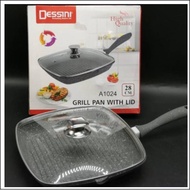 28CM DESSINI GRILL PAN WITH LID