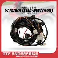 YAMAHA LC135-NEW (55D) HARNESS WIRING SET LC135 V2 V3 V4 V5 V6 55C LC135 NEW 55D-H2590-00 HARDNESS W