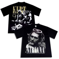 Nirvana Kurt cobain 1967-1994 oversized band t-shirt 100%Cotton